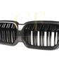 Double Slat Pre-Preg Carbon Fibre Front Grille for BMW G08 IX3 LCI 22-25-Carbon Factory