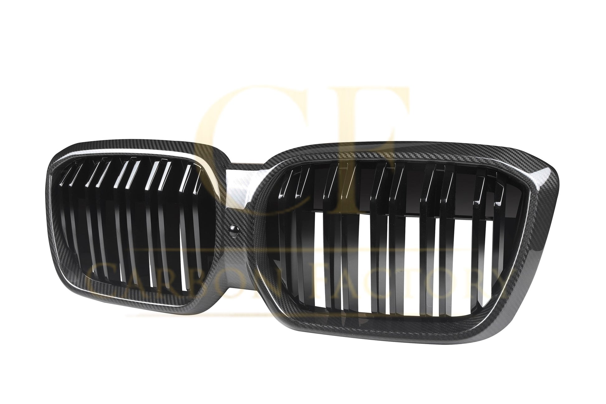 Double Slat Pre-Preg Carbon Fibre Front Grille for BMW G08 IX3 LCI 22-25-Carbon Factory