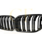 Double Slat Pre-preg Carbon Fibre Front Grille for BMW F87 M2C LCI Competition 13-20-Carbon Factory