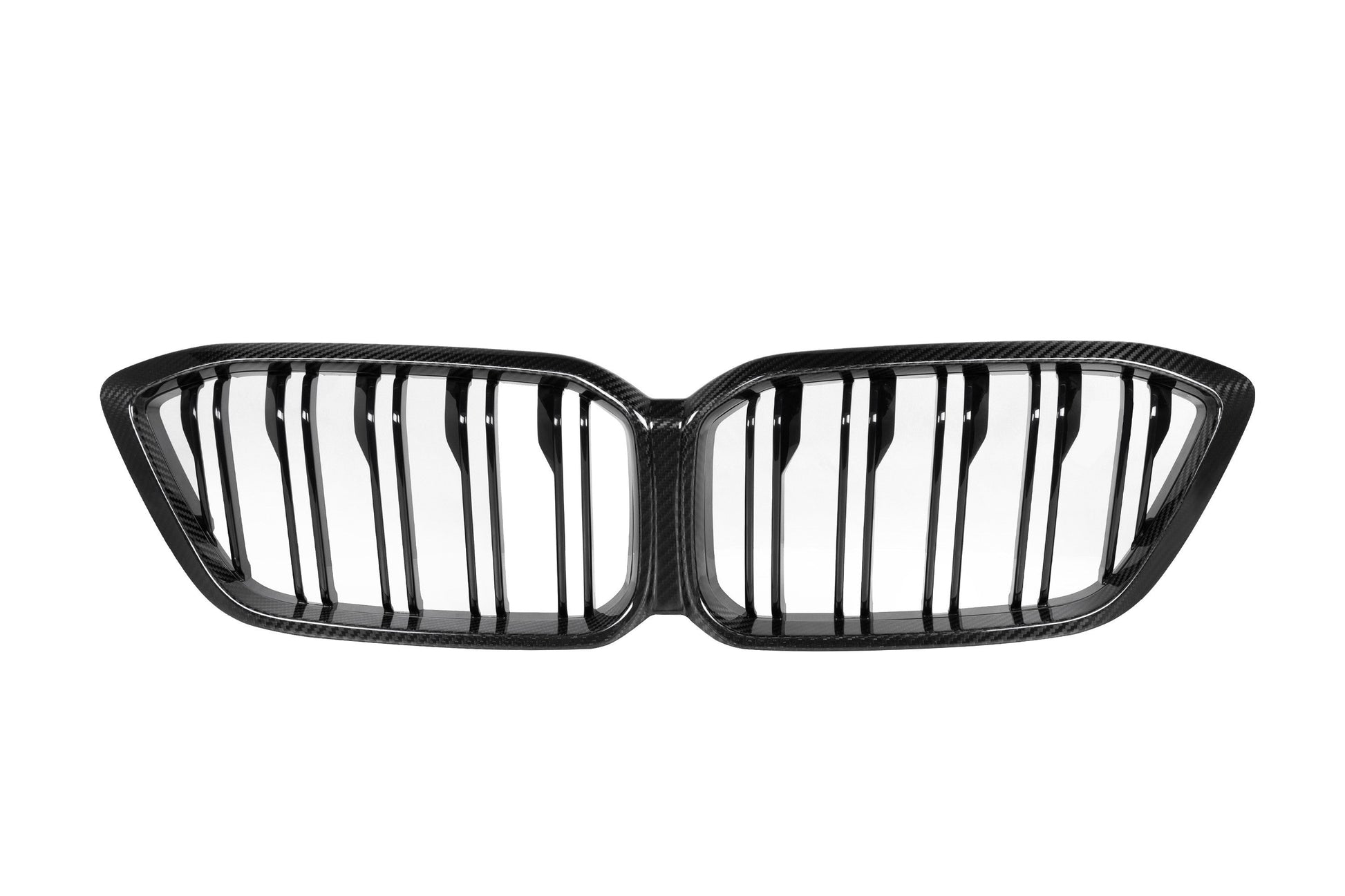 Double Slat Pre-preg Carbon Fibre Front Grille for BMW F87 M2C LCI Competition 13-20-Carbon Factory