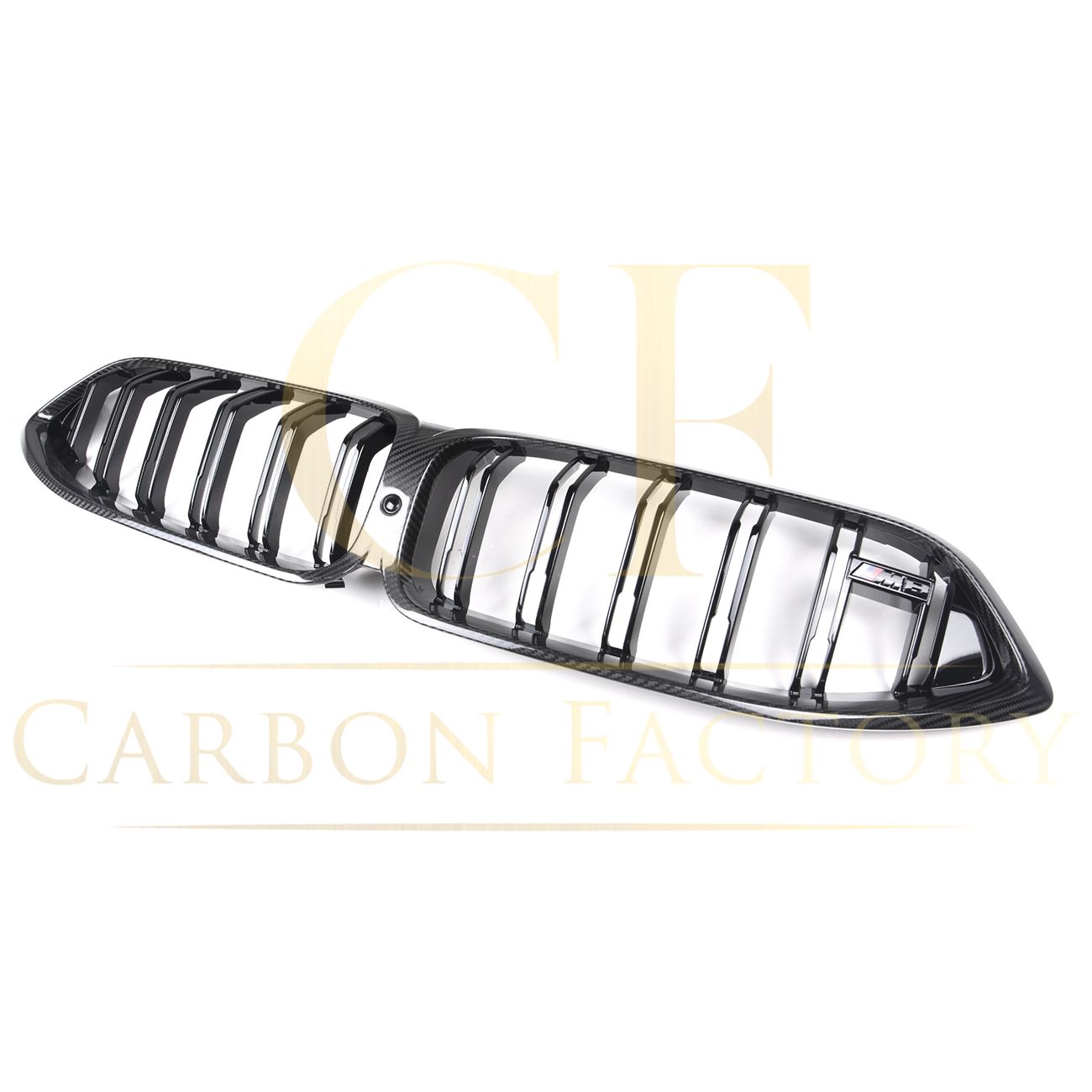 Double Slat Pre-preg Carbon Fibre Front Grille for BMW F91 F92 F93 M8 20-25-Carbon Factory
