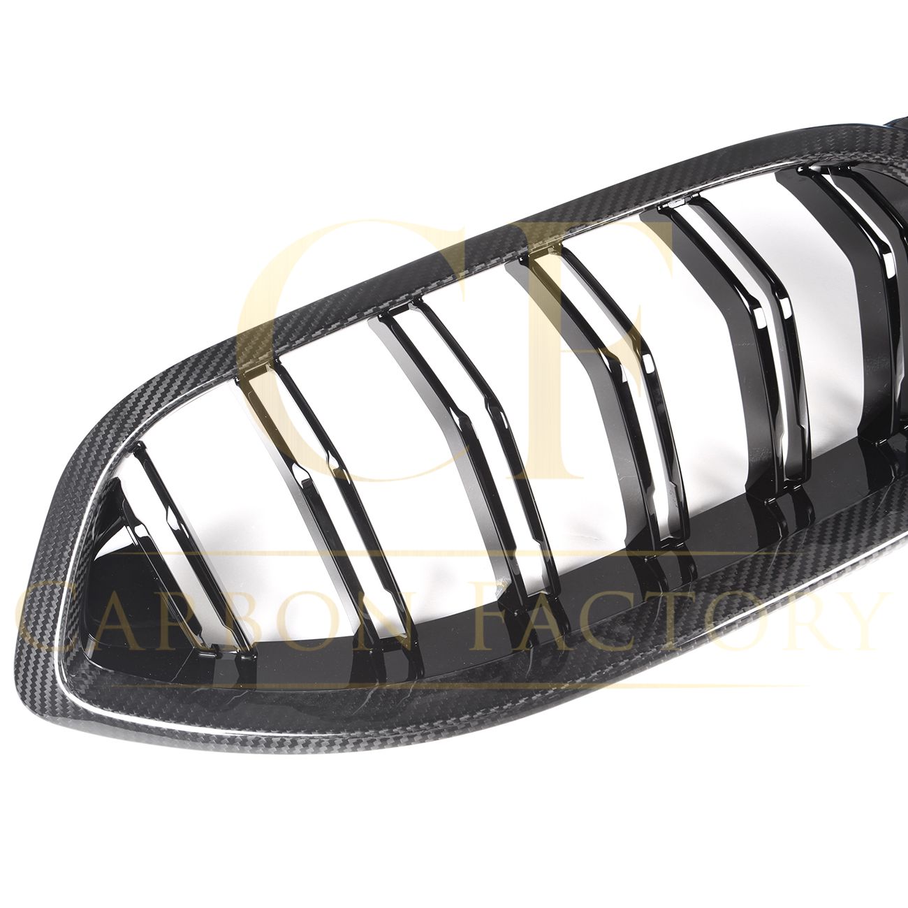 Double Slat Pre-preg Carbon Fibre Front Grille for BMW F91 F92 F93 M8 20-25-Carbon Factory