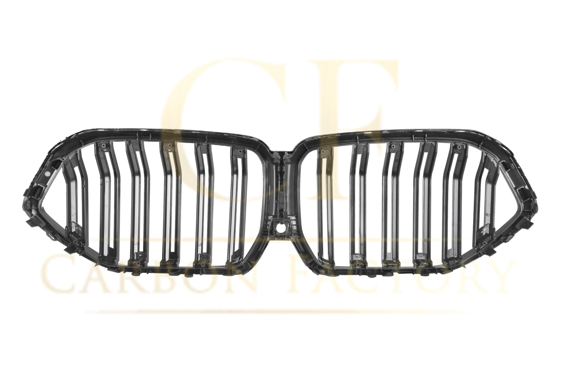 Double Slat Pre-preg Carbon Fibre Front Grille for BMW G06 X6 19-22-Carbon Factory