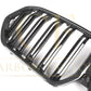 Double Slat Pre-preg Carbon Fibre Front Grille for BMW G06 X6 19-22-Carbon Factory
