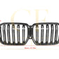 Double Slat Pre-preg Carbon Fibre Front Grille for BMW G06 X6 19-22-Carbon Factory