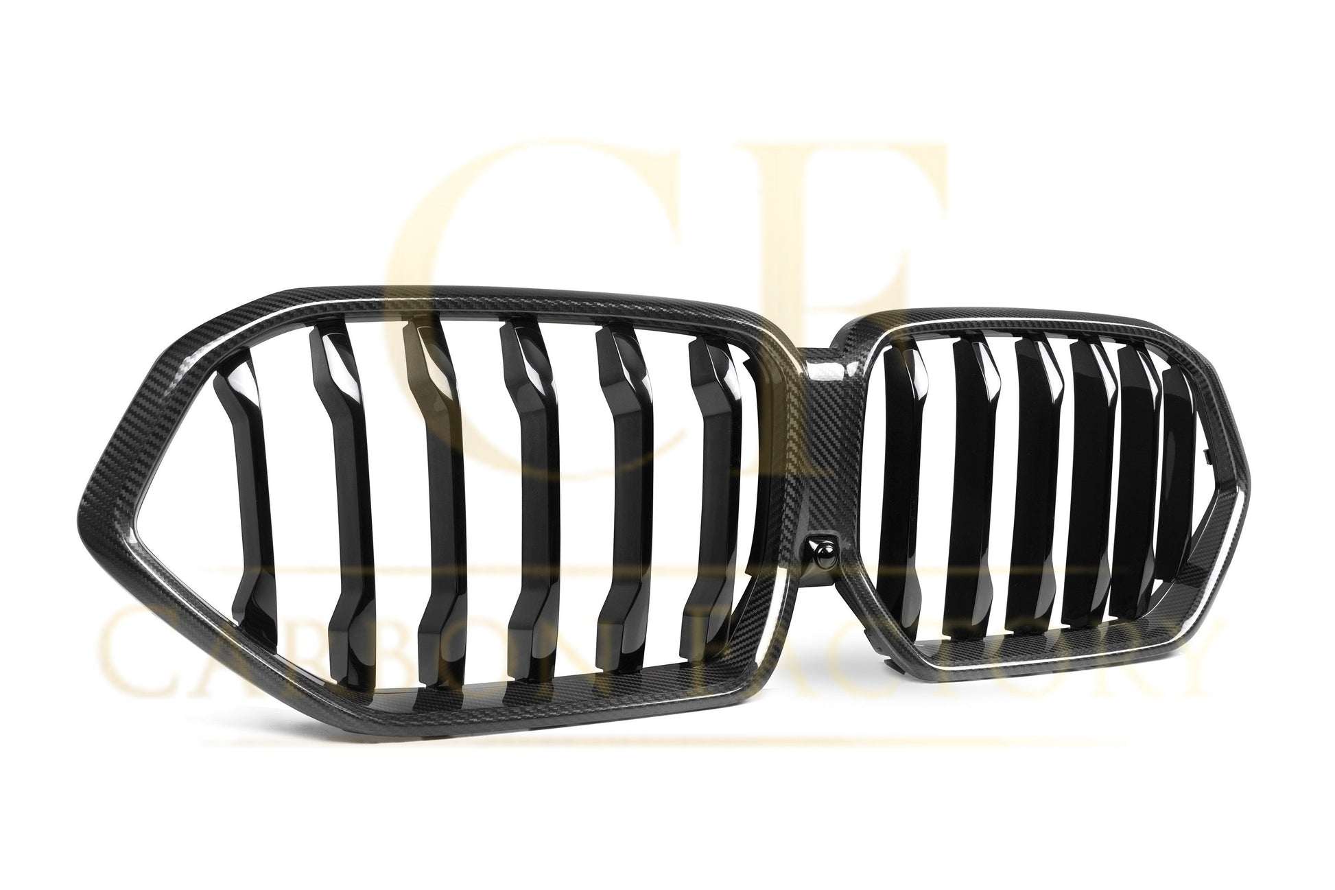 Double Slat Pre-preg Carbon Fibre Front Grille for BMW G06 X6 19-22-Carbon Factory