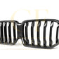 Double Slat Pre-preg Carbon Fibre Front Grille for BMW G06 X6 19-22-Carbon Factory