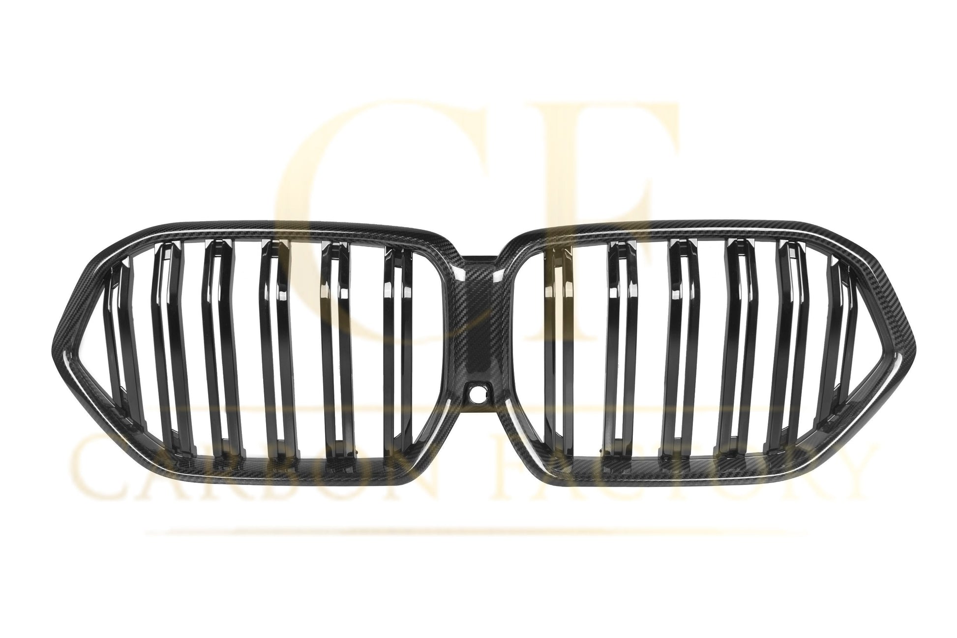Double Slat Pre-preg Carbon Fibre Front Grille for BMW G06 X6 19-22-Carbon Factory