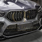Double Slat Pre-preg Carbon Fibre Front Grille for BMW G06 X6 19-22-Carbon Factory