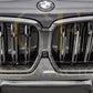 Double Slat Pre-preg Carbon Fibre Front Grille for BMW G06 X6 19-22-Carbon Factory