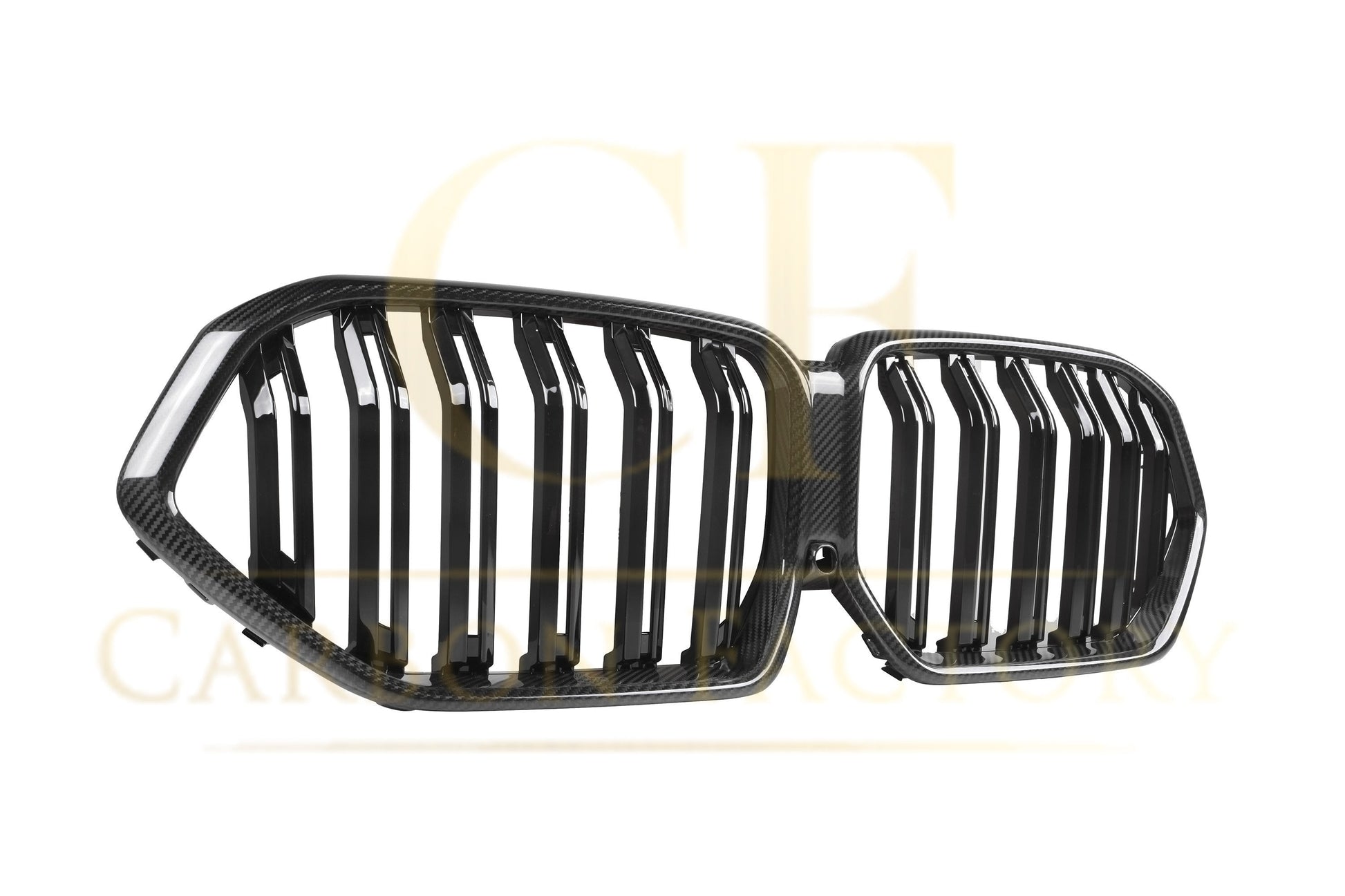 Double Slat Pre-preg Carbon Fibre Front Grille for BMW G06 X6 19-22-Carbon Factory