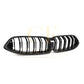 Double Slat Pre-preg Carbon Fibre Front Grille for BMW G14 G15 G16 8 Series 18-22-Carbon Factory