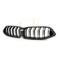 Double Slat Pre-preg Carbon Fibre Front Grille for BMW G14 G15 G16 8 Series 18-22-Carbon Factory