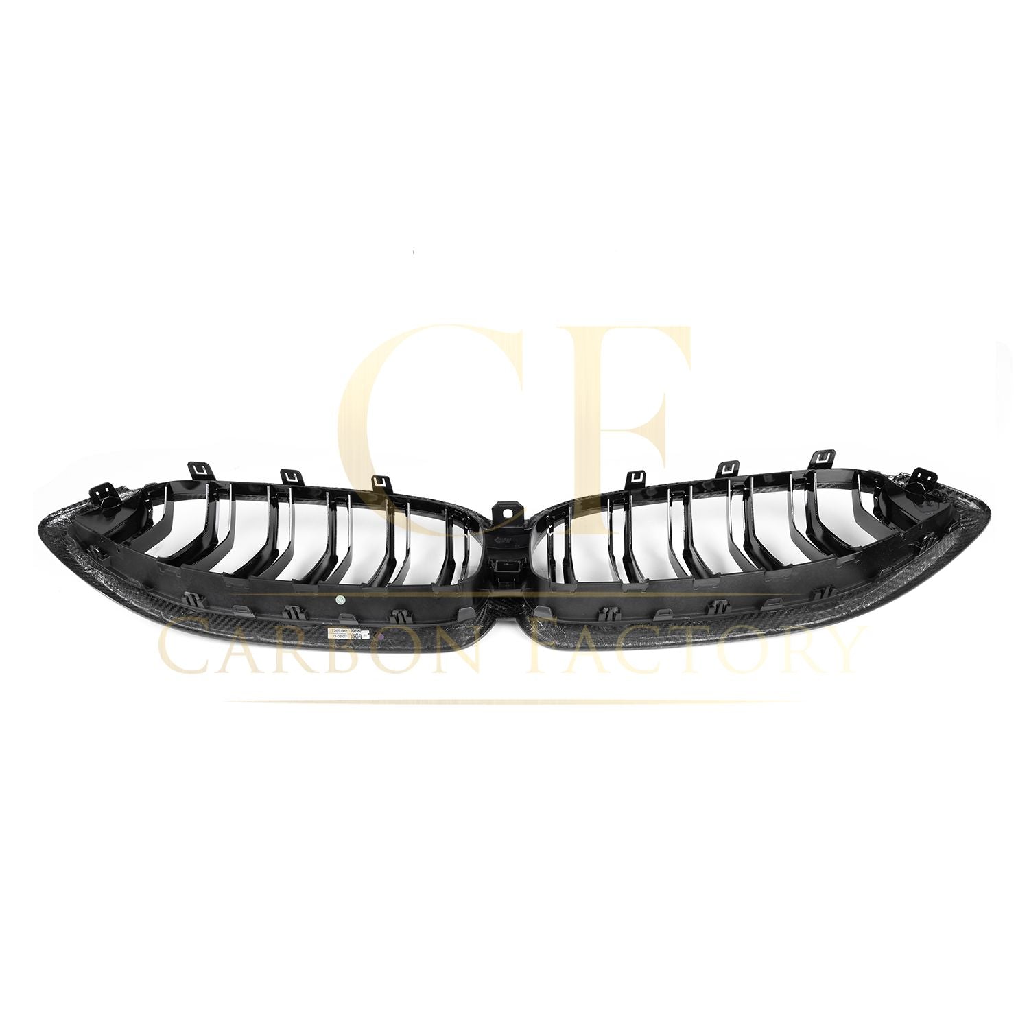 Double Slat Pre-preg Carbon Fibre Front Grille for BMW G14 G15 G16 8 Series 18-22-Carbon Factory