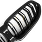 Double Slat Pre-preg Carbon Fibre Front Grille for BMW G14 G15 G16 8 Series LCI 23-24-Carbon Factory