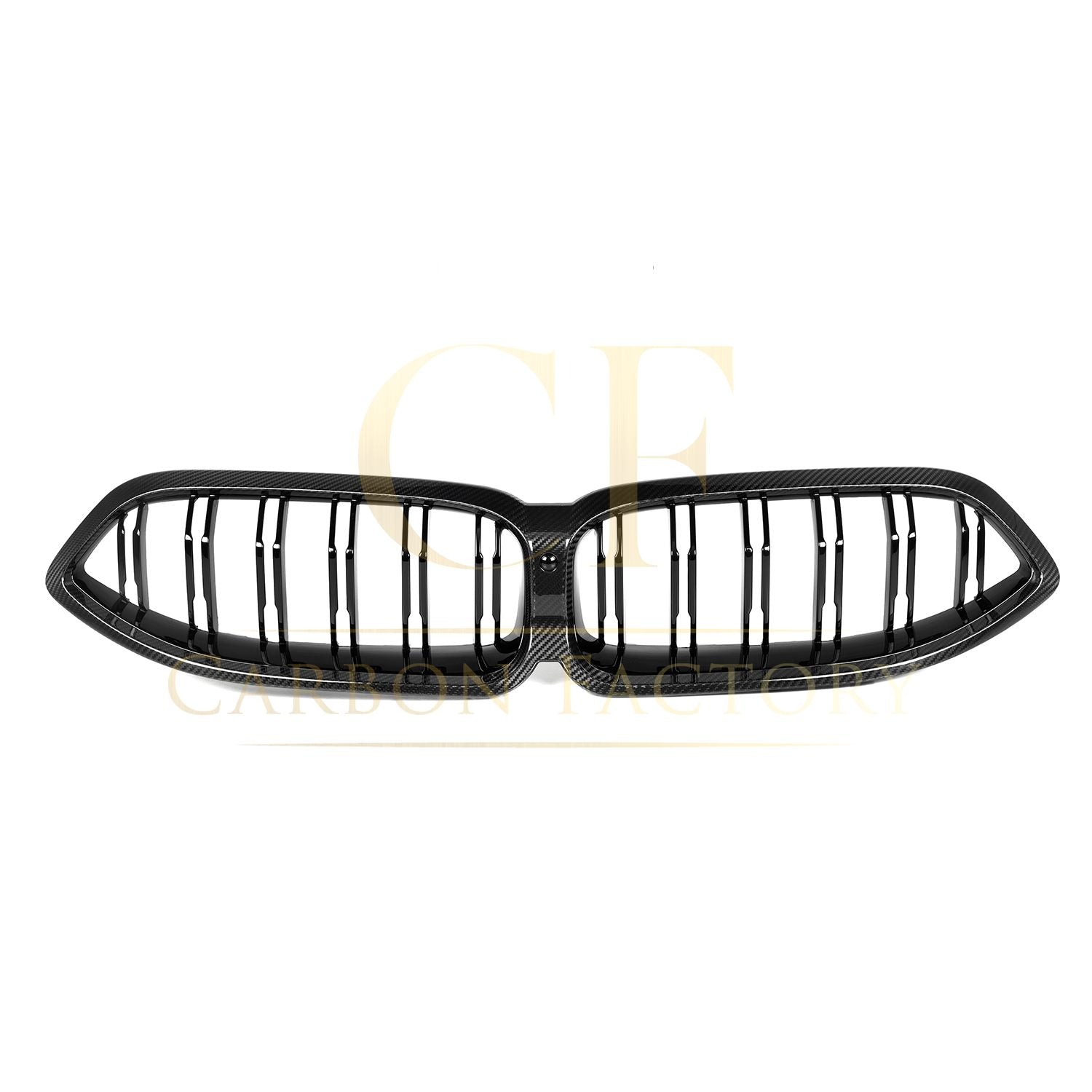 Double Slat Pre-preg Carbon Fibre Front Grille for BMW G14 G15 G16 8 Series LCI 23-24-Carbon Factory