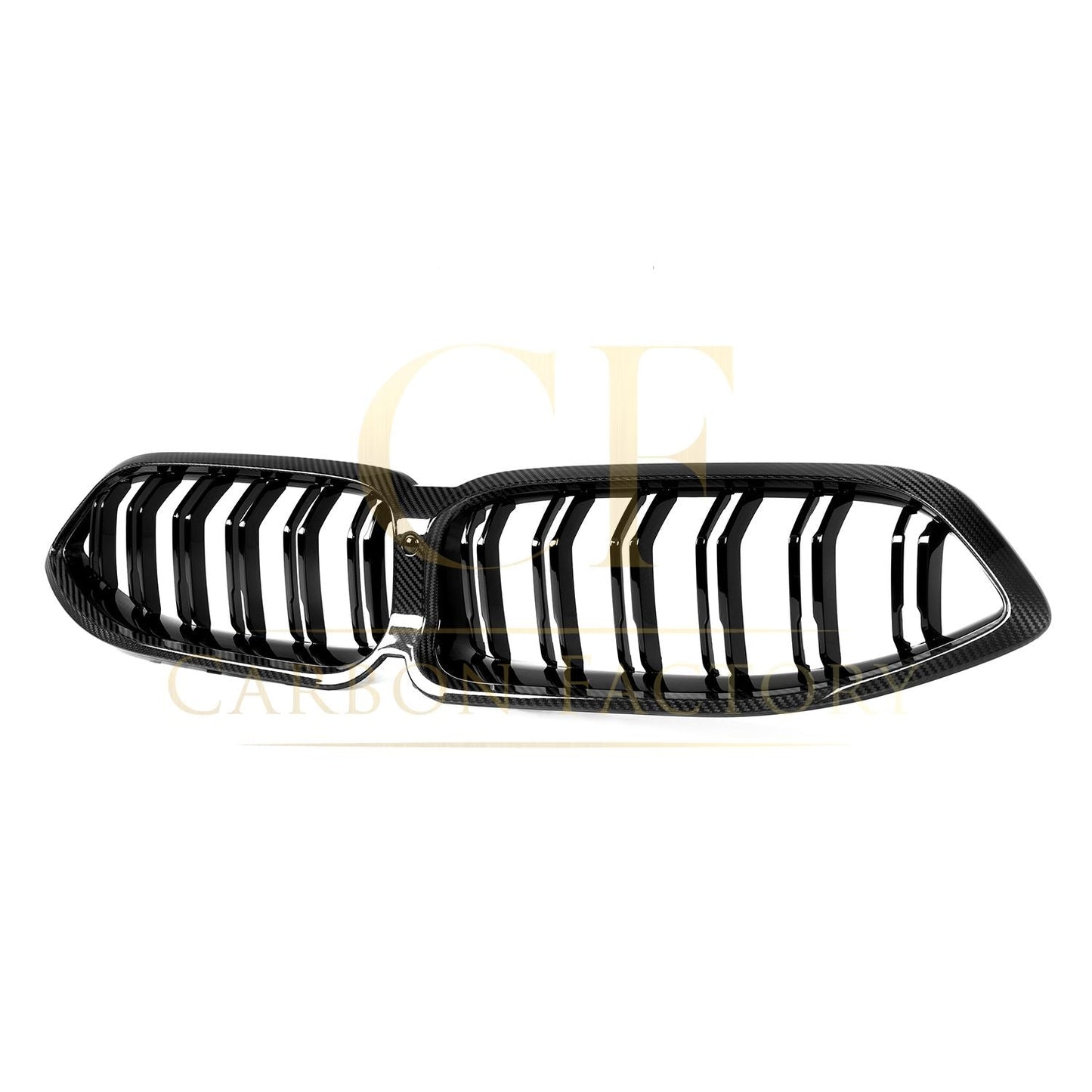 Double Slat Pre-preg Carbon Fibre Front Grille for BMW G14 G15 G16 8 Series LCI 23-24-Carbon Factory
