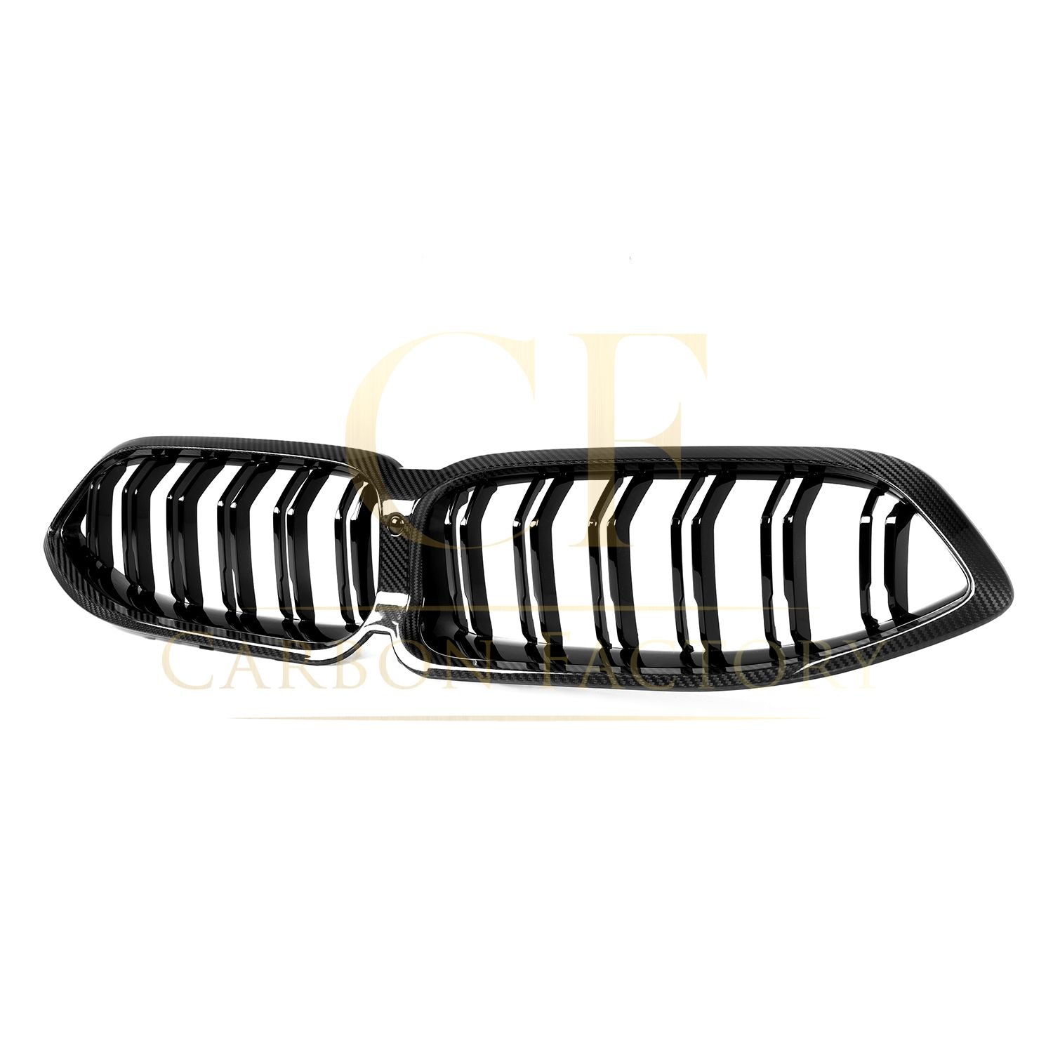 Double Slat Pre-preg Carbon Fibre Front Grille for BMW G14 G15 G16 8 Series LCI 23-24-Carbon Factory