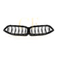 Double Slat Pre-preg Carbon Fibre Front Grille for BMW G14 G15 G16 8 Series LCI 23-24-Carbon Factory