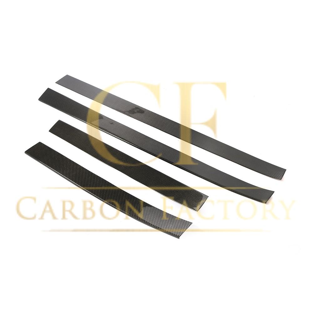 Dry Carbon Door Side Trim Covers for Tesla Model X 16-Present-Carbon Factory
