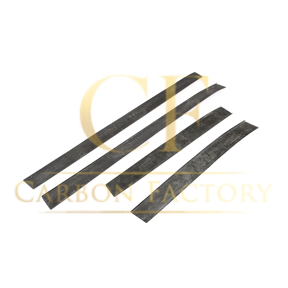 Dry Carbon Door Side Trim Covers for Tesla Model X 16-Present-Carbon Factory