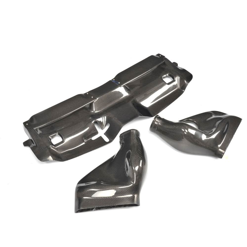 Dry Carbon Induction Cover for Mercedes Benz W204 C63 - Carbon Factory