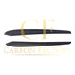 Dry Carbon Interior Side Door Trim Covers for Tesla Model 3 Model Y-Carbon Factory