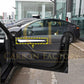 Dry Carbon Interior Side Door Trim Covers for Tesla Model 3 Model Y-Carbon Factory