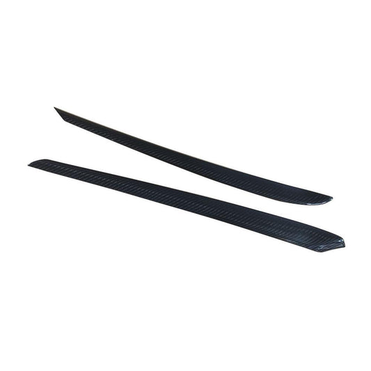 Dry Carbon Interior Side Door Trim Covers for Tesla Model 3 Model Y-Carbon Factory