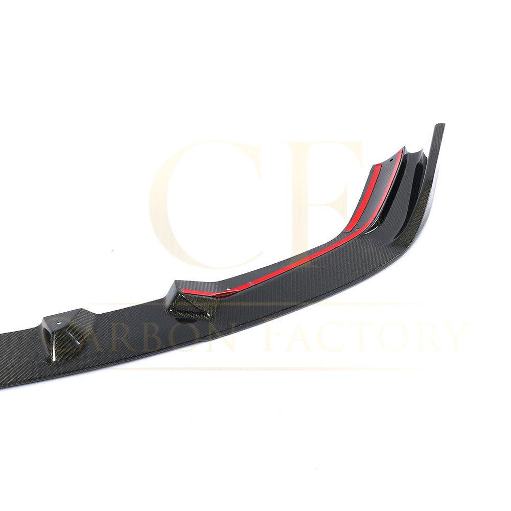 E Style Carbon Fibre Front Splitter for BMW F87 M2C Competition 16-21-Carbon Factory