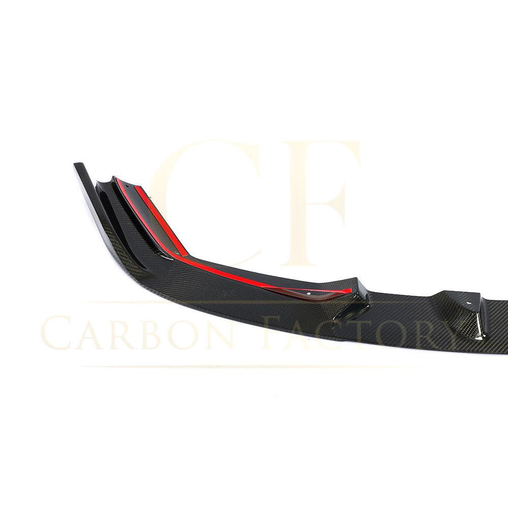 E Style Carbon Fibre Front Splitter for BMW F87 M2C Competition 16-21-Carbon Factory
