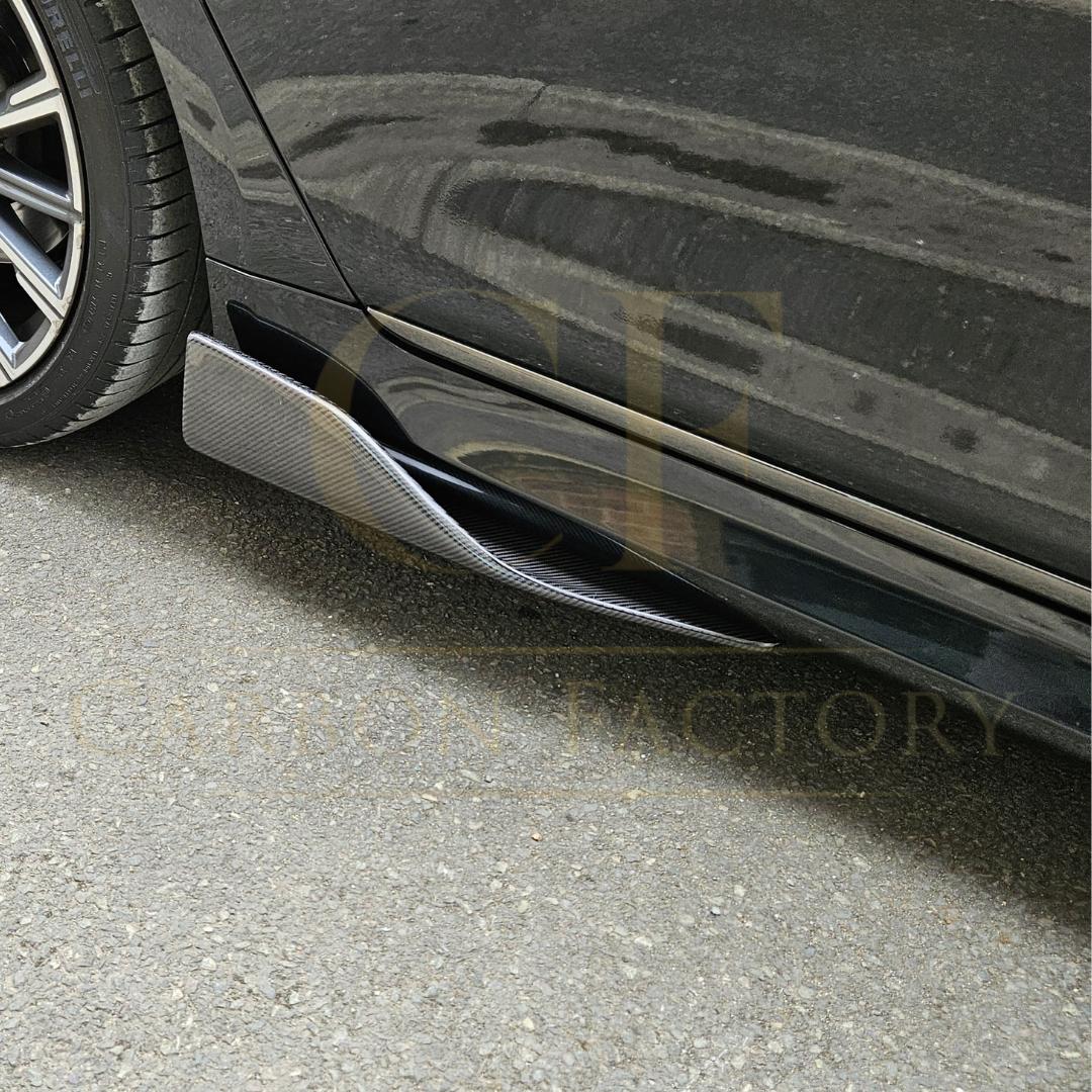 E Style Universal Carbon Fibre Side Skirts-Carbon Factory
