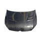 ED Style Carbon Fibre Bonnet for VW Golf MK7 MK7.5 inc GTI & R 14-20-Carbon Factory