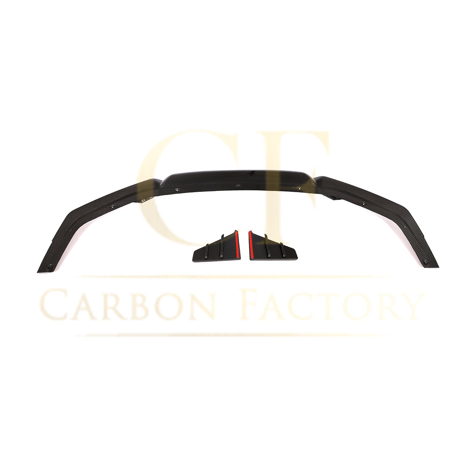 ED Style Pre-Preg Carbon Fibre Front Splitter for Audi 4K RS7 20-22-Carbon Factory