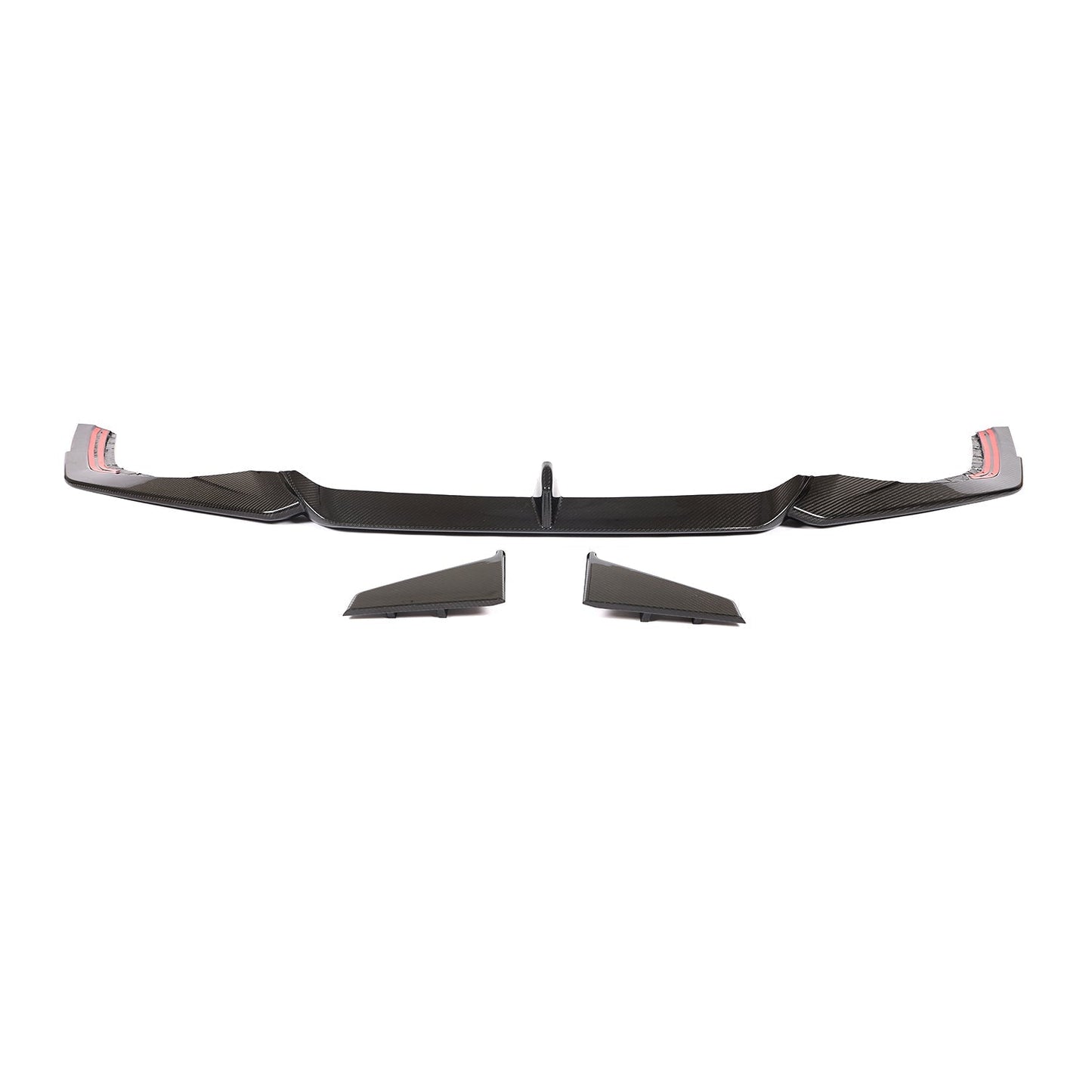ED Style Pre-Preg Carbon Fibre Front Splitter for Audi 4K RS7 20-22-Carbon Factory