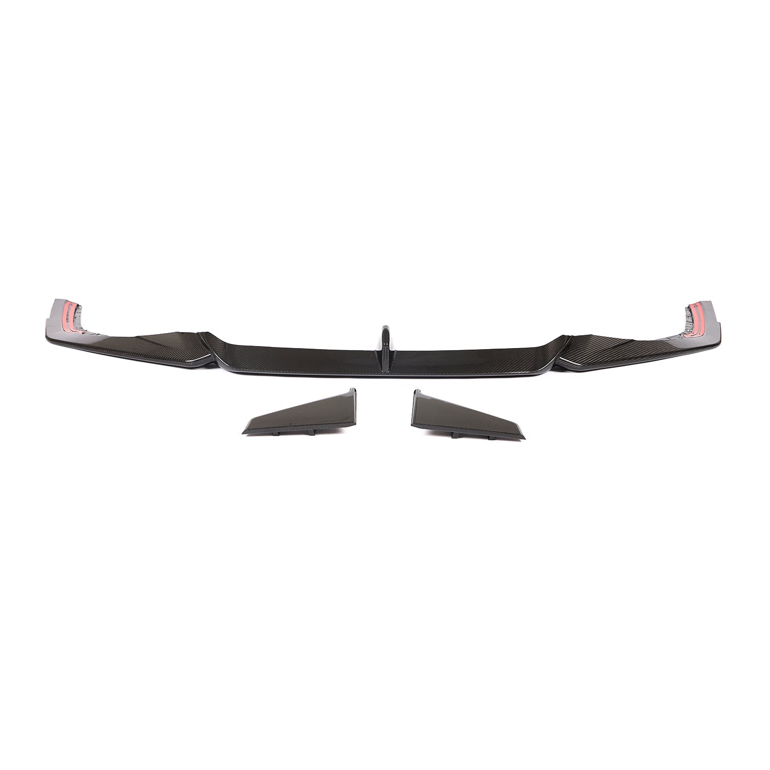 ED Style Pre-Preg Carbon Fibre Front Splitter for Audi 4K RS7 20-22-Carbon Factory