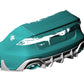 ED Style Pre-Preg Carbon Fibre Rear Diffuser for Audi 4K RS7 20-22-Carbon Factory