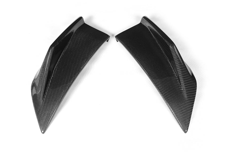 EL Style Carbon Fibre Rear Bumper Trims for Toyota GT86 12-20-Carbon Factory