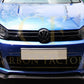 EXO Style Carbon Fibre Front Splitter for VW Golf MK6 R20 08-13-Carbon Factory
