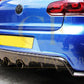 EXO Style Carbon Fibre Rear Diffuser for VW Golf MK6 R20 08-13-Carbon Factory