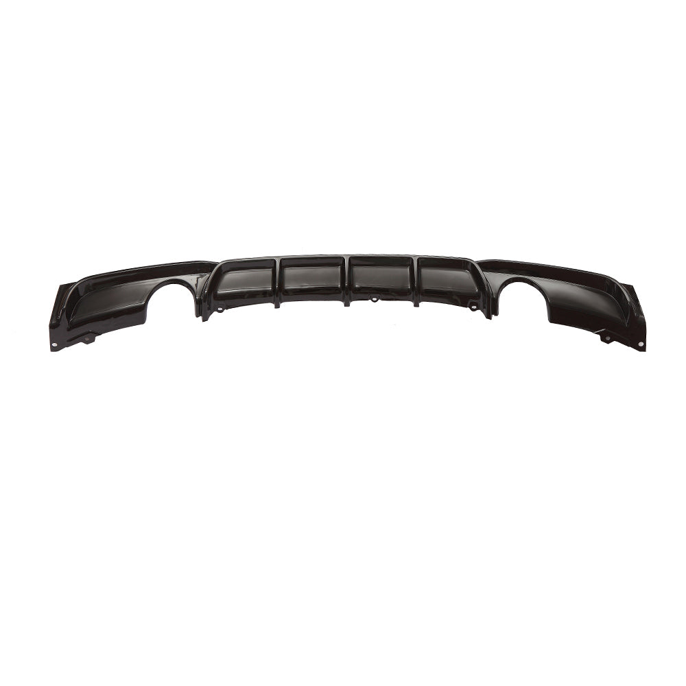 Gloss Black Rear Diffuser Dual Exhaust for BMW F30 F31 3 Series 12-19