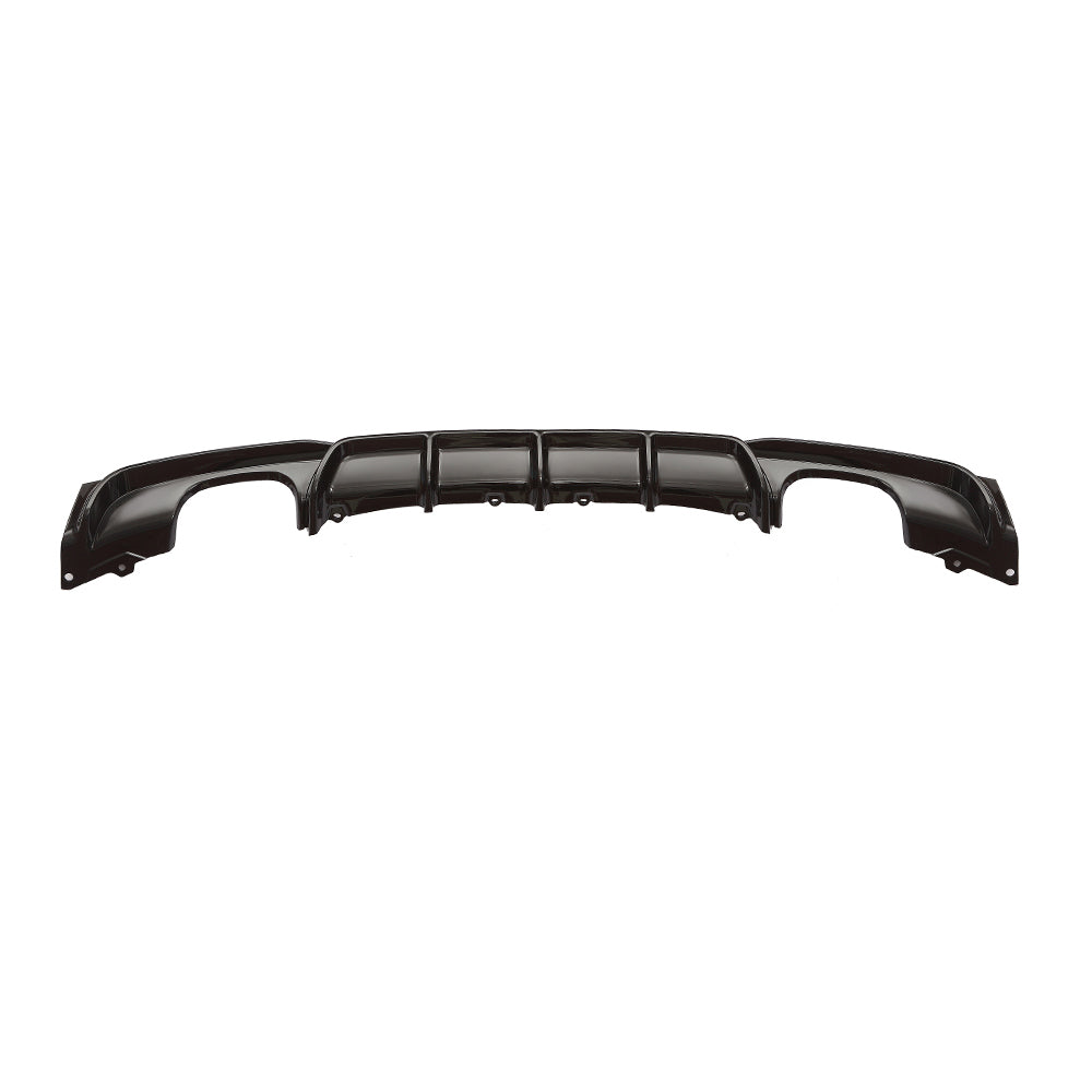 Gloss Black Rear Diffuser Quad Exhaust for BMW F30 F31 3 Series 12-19