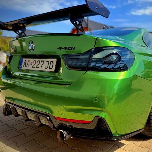 GTS Style Gloss Black Boot Spoiler for BMW 3 Series F30 F80 M3 12-19