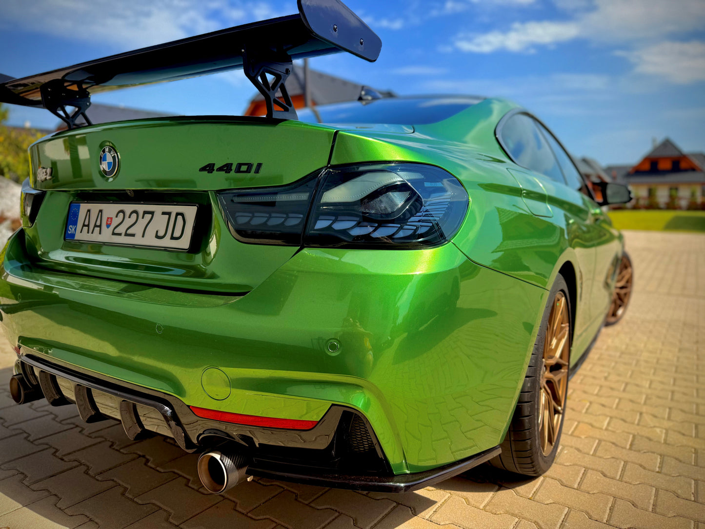 GTS Style Gloss Black Boot Spoiler for BMW 4 Series F32 F33 F36 F82 F83 M4 14-20