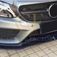 FD Style Carbon Fibre Front Splitter for Mercedes Benz W205 C Class C43 2 Door 15-18-Carbon Factory
