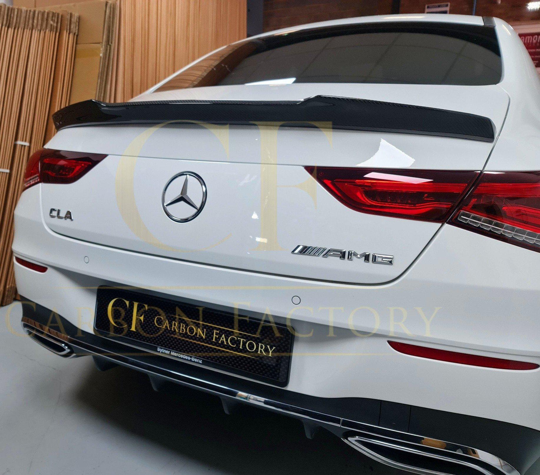 FD Style Pre-Preg Carbon Fibre Boot Spoiler for Mercedes Benz W118 CLA 20-Present-Carbon Factory