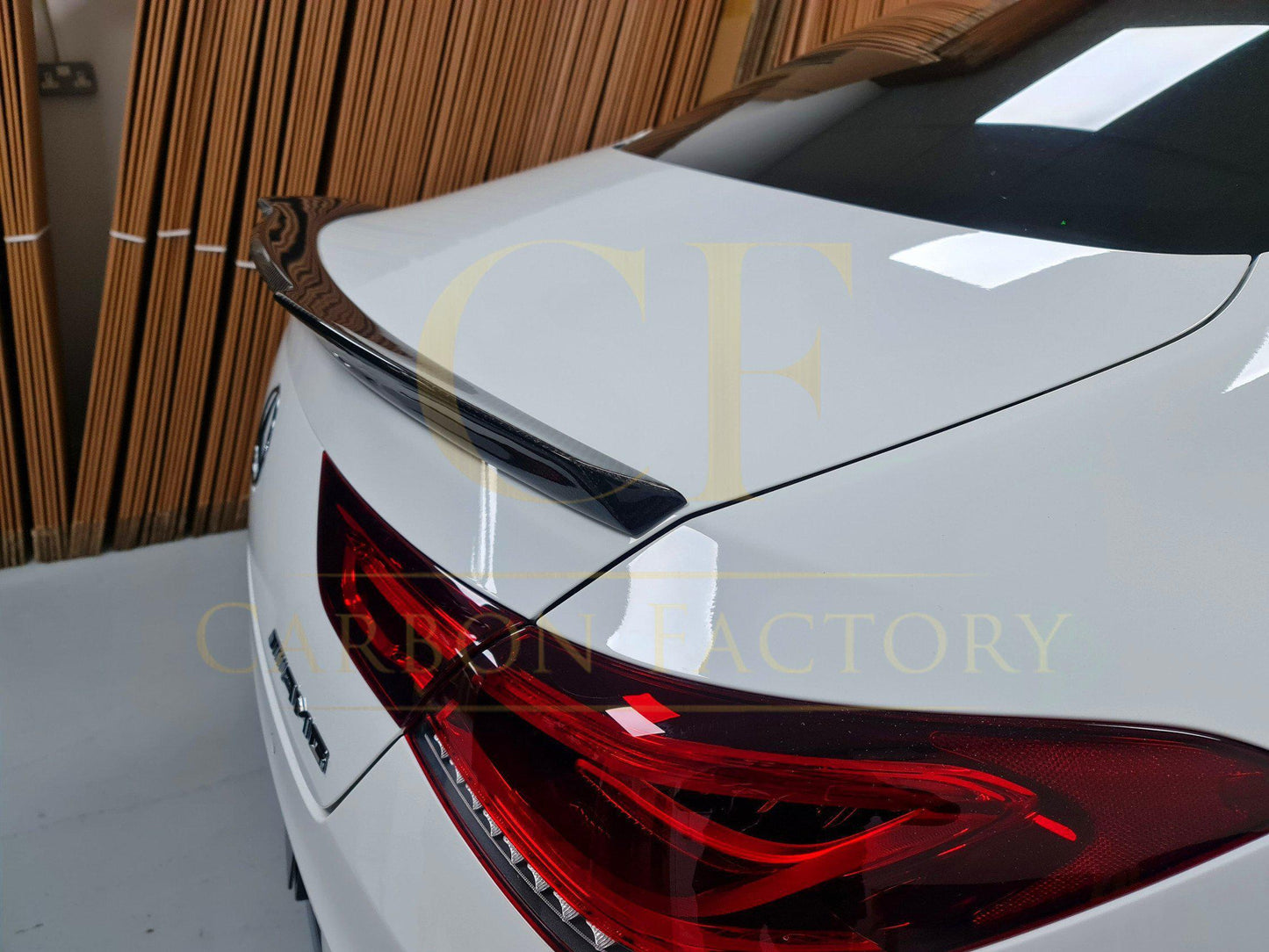 FD Style Pre-Preg Carbon Fibre Boot Spoiler for Mercedes Benz W118 CLA 20-Present-Carbon Factory