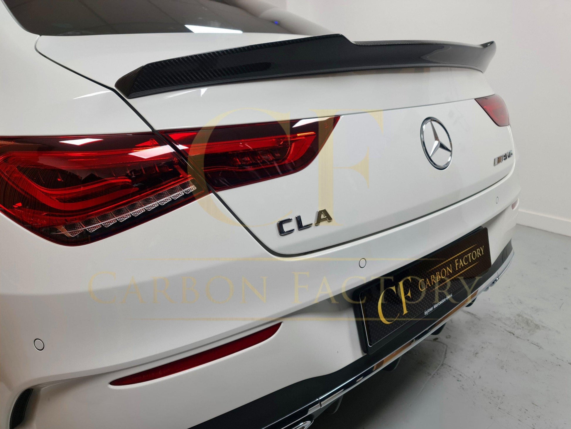 FD Style Pre-Preg Carbon Fibre Boot Spoiler for Mercedes Benz W118 CLA 20-Present-Carbon Factory