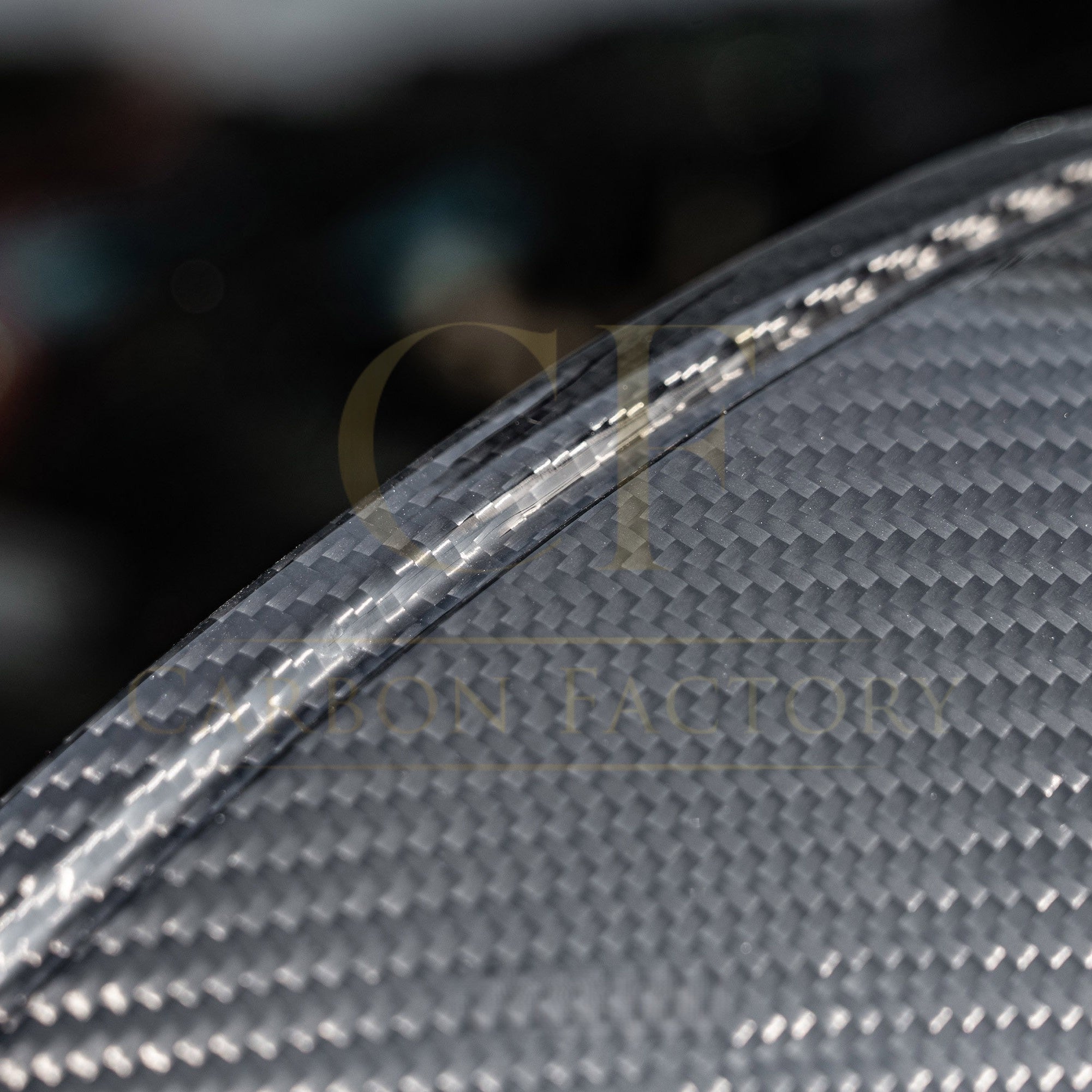 Pre-Preg Carbon Fibre Mirror Covers for Porsche Caynne 9ya 17-Present LHD - Carbon Factory