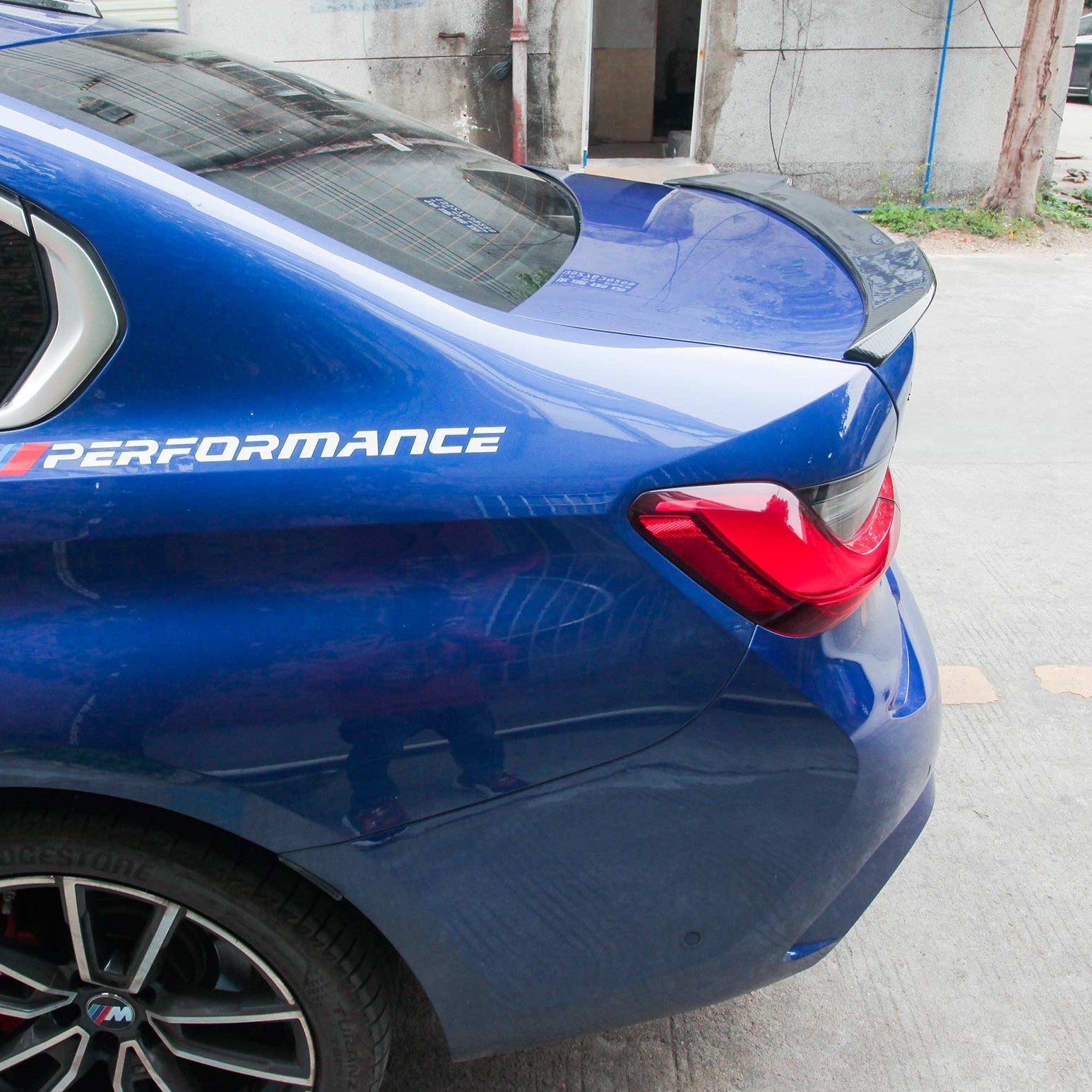 CS Style Pre-preg Carbon Fibre Boot Spoiler for BMW G20 3 Series G80 M3 G28 i3 19-Present - Carbon Factory